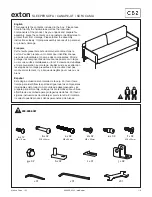 CB2 EXTON Assembly Instructions Manual preview