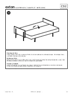 Preview for 8 page of CB2 EXTON Assembly Instructions Manual