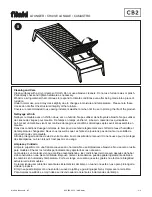 Preview for 4 page of CB2 FILAKI Assembly Instructions