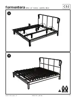 Предварительный просмотр 3 страницы CB2 FORMENTERA Assembly Instructions