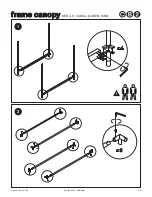 Preview for 3 page of CB2 FRAME CANOPY Assembly Instructions Manual