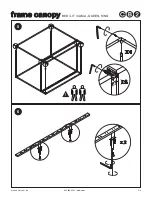 Preview for 5 page of CB2 FRAME CANOPY Assembly Instructions Manual