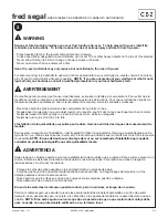 Preview for 3 page of CB2 FRED SEGAL Assembly Instructions