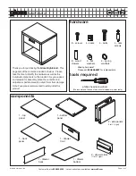 Preview for 1 page of CB2 GLOSS Assembly Instructions