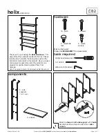 Предварительный просмотр 1 страницы CB2 Helix Assembly Instructions