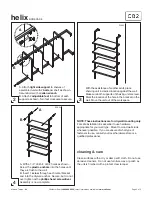 Предварительный просмотр 2 страницы CB2 Helix Assembly Instructions