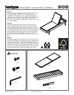 CB2 HORIZON Assembly Instructions предпросмотр