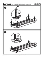 Предварительный просмотр 2 страницы CB2 HORIZON Assembly Instructions