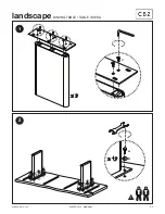 Preview for 2 page of CB2 Landscape Assembly Instructions