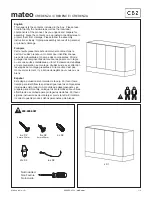 Предварительный просмотр 1 страницы CB2 MATEO Assembly Instructions