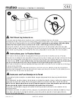 Предварительный просмотр 3 страницы CB2 MATEO Assembly Instructions