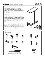 Preview for 1 page of CB2 MUSE Assembly Instructions Manual