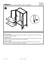 Предварительный просмотр 4 страницы CB2 ODEAN Assembly Instructions