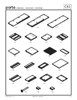 Preview for 2 page of CB2 PORTE Assembly Instructions Manual