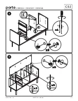 Preview for 4 page of CB2 PORTE Assembly Instructions Manual