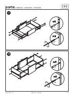 Preview for 8 page of CB2 PORTE Assembly Instructions Manual