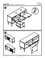 Preview for 9 page of CB2 PORTE Assembly Instructions Manual