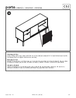 Preview for 10 page of CB2 PORTE Assembly Instructions Manual