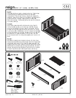 Preview for 1 page of CB2 REIGN Assembly Instructions