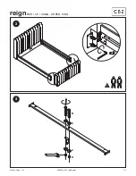 Preview for 3 page of CB2 REIGN Assembly Instructions