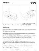 Предварительный просмотр 2 страницы CB2 Sawyer Assembly Instructions