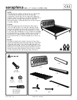 CB2 SERAPHINA Assembly Instructions preview