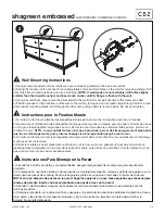 Preview for 3 page of CB2 SHAGREEN EMBOSSED Assembly Instructions