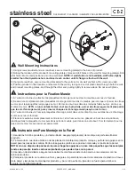 Предварительный просмотр 4 страницы CB2 STAINLESS STEEL FILE CABINET Assembly Instructions Manual