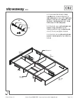 Preview for 5 page of CB2 STOWAWAY BED Assembly Instructions Manual