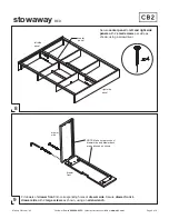 Preview for 6 page of CB2 STOWAWAY BED Assembly Instructions Manual