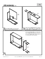 Preview for 7 page of CB2 STOWAWAY BED Assembly Instructions Manual