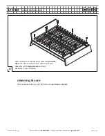 Preview for 4 page of CB2 Trine Queen or King Bed Assebly Instructions