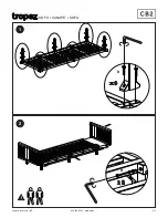 Preview for 2 page of CB2 TROPEZ Assembly Instructions