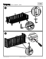 Preview for 3 page of CB2 TROPEZ Assembly Instructions