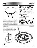 Предварительный просмотр 1 страницы CB2 twig Assembly Instructions