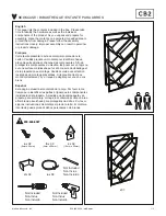 Preview for 1 page of CB2 V BOOKCASE Assembly Instructions