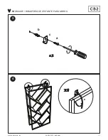 Preview for 3 page of CB2 V BOOKCASE Assembly Instructions