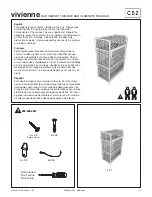 CB2 VIVIENNE Assembly Instructions preview