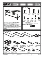 Preview for 1 page of CB2 WALNUT Assembly Instructions