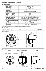 Preview for 2 page of CBA RA-4961-DSQ Manual