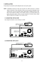 Предварительный просмотр 13 страницы CBC DDK-1000 Installation & Operation Manual