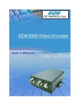 Предварительный просмотр 1 страницы CBC DDK3000 User Manual