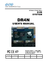 Preview for 1 page of CBC DR4N User Manual