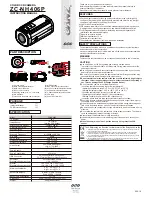 Предварительный просмотр 1 страницы CBC Ganz ZC-NH406P Instruction Manual