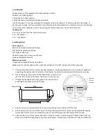 Preview for 3 page of CBC H4 Instruction Manual