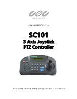 CBC SC101 User Manual preview