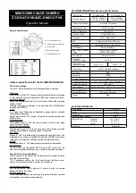 CBC ZC-D4000 Series Operation Manual предпросмотр