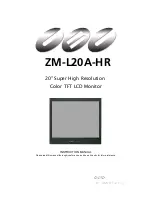 Предварительный просмотр 1 страницы CBC ZM-L20A-HR Instruction Manual