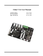 CBD-Tech Chitu V3.6 User Manual предпросмотр