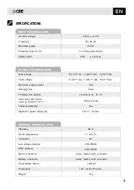 Preview for 9 page of CBE CB510-3 User Manual